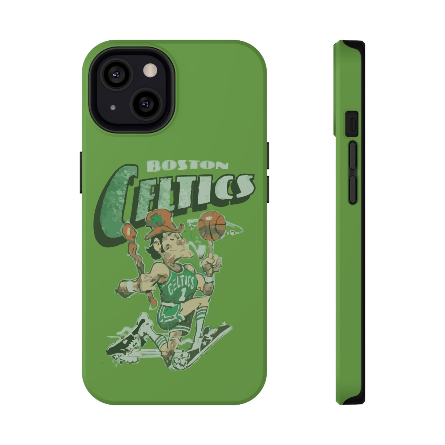 Boston Celtics Impact-Resistant Phone Case, Basketball Phone Cover, Sports Fan Gift, Sturdy Phone Case, NBA Merchandise, Team Spirit Decor