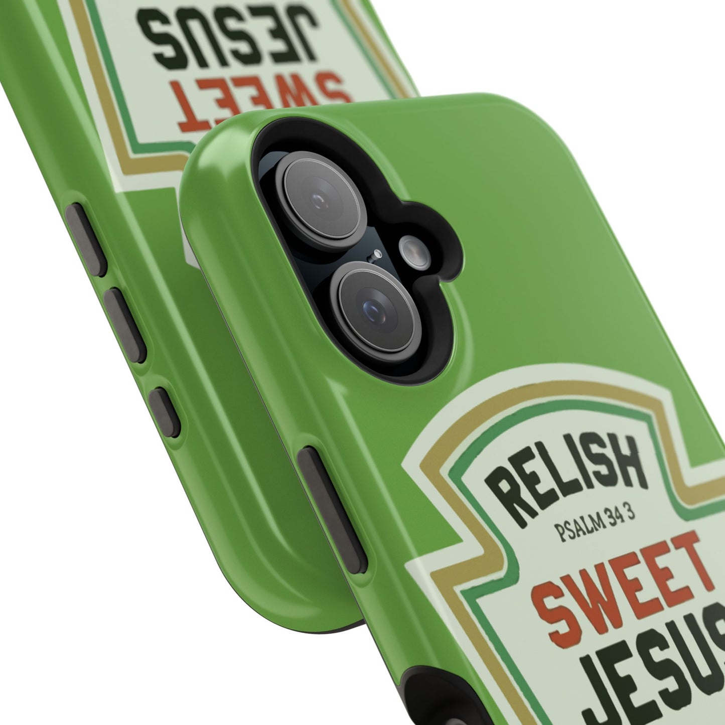 Relish Sweet Jesus Phone Case, Christian Gift, Impact-Resistant Case, Religious Phone Accessory, Faith-Based Present, Celebration Case