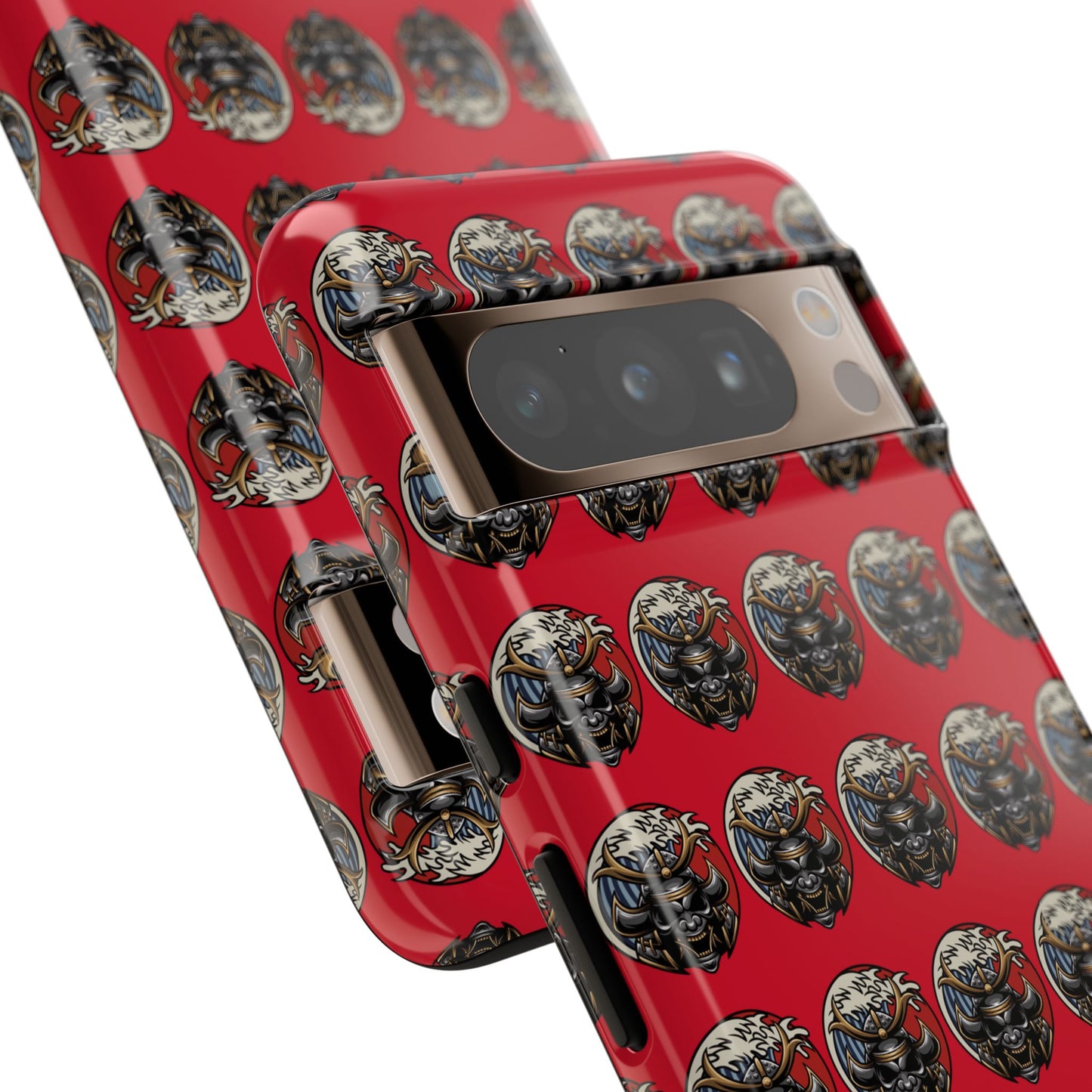 Bold Phone Case, Tough Phone Cover, Red Phone Protector, Unique Gift for Him/Her, Trendy Tech Accessory