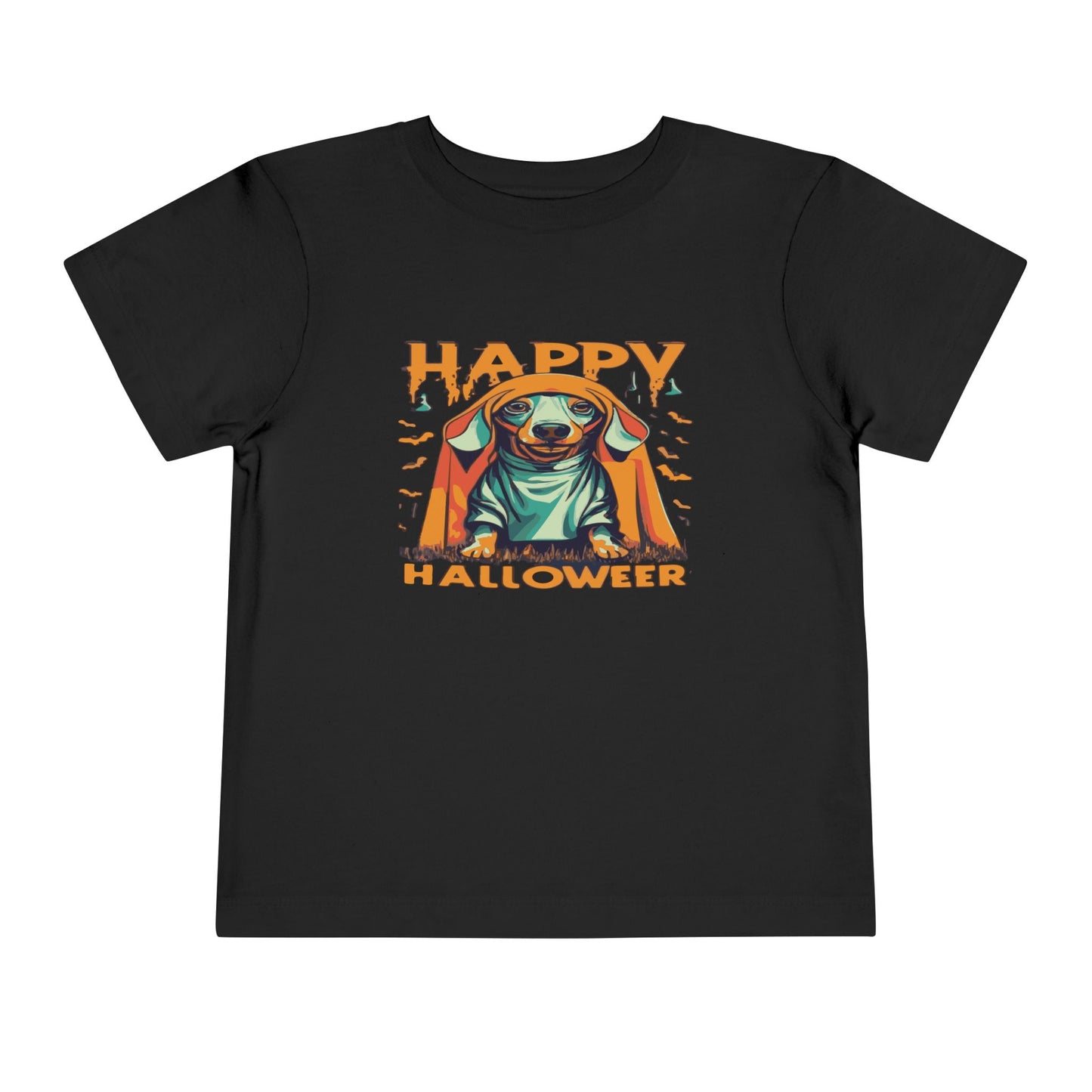 Halloween Toddler Tee, Cute Halloween Shirt for Kids, Halloween Outfit, Toddler Costume Shirt, Toddler Short Sleeve Tee