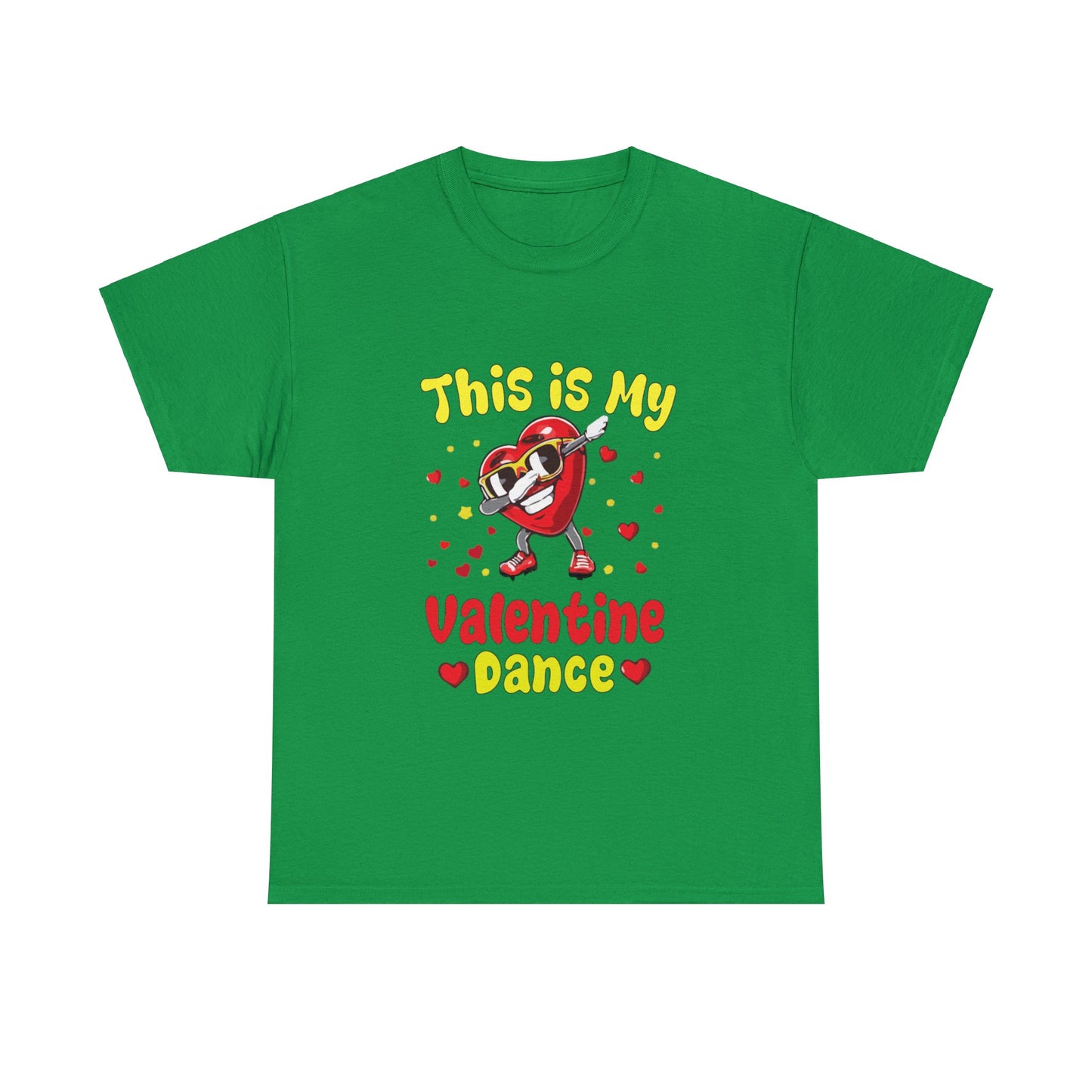Valetine Dance Womans Unisex Heavy Cotton Tee