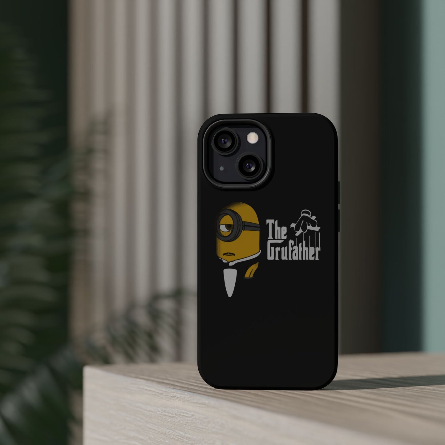 Magnetic Tough Cases: The Gruffather Phone Cover, Gift for Minions Fans, Unique Cell Phone Case, Durable Protective Case, Fun Cartoon Design