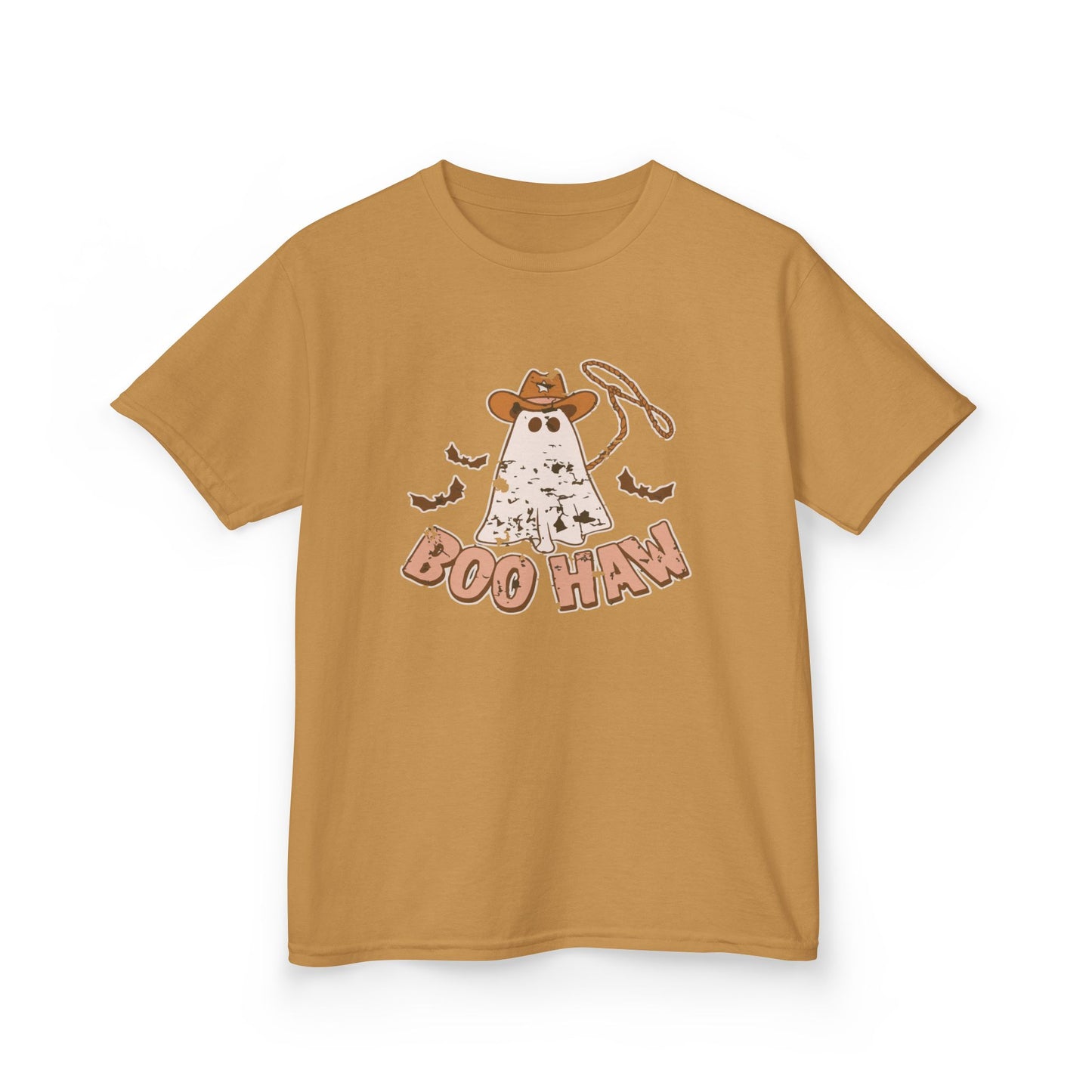 Boo Haunt Kids Tee, Halloween Shirt, Ghost Costume T-Shirt, Fun Kids Apparel, Spooky Party Outfit