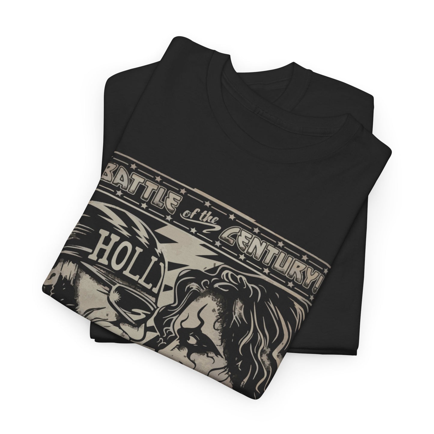 Vintage Wrestling Tee - Hulk vs Sting Retro Sports Nostalgia - Classic WCW Unisex Heavy Cotton Tee