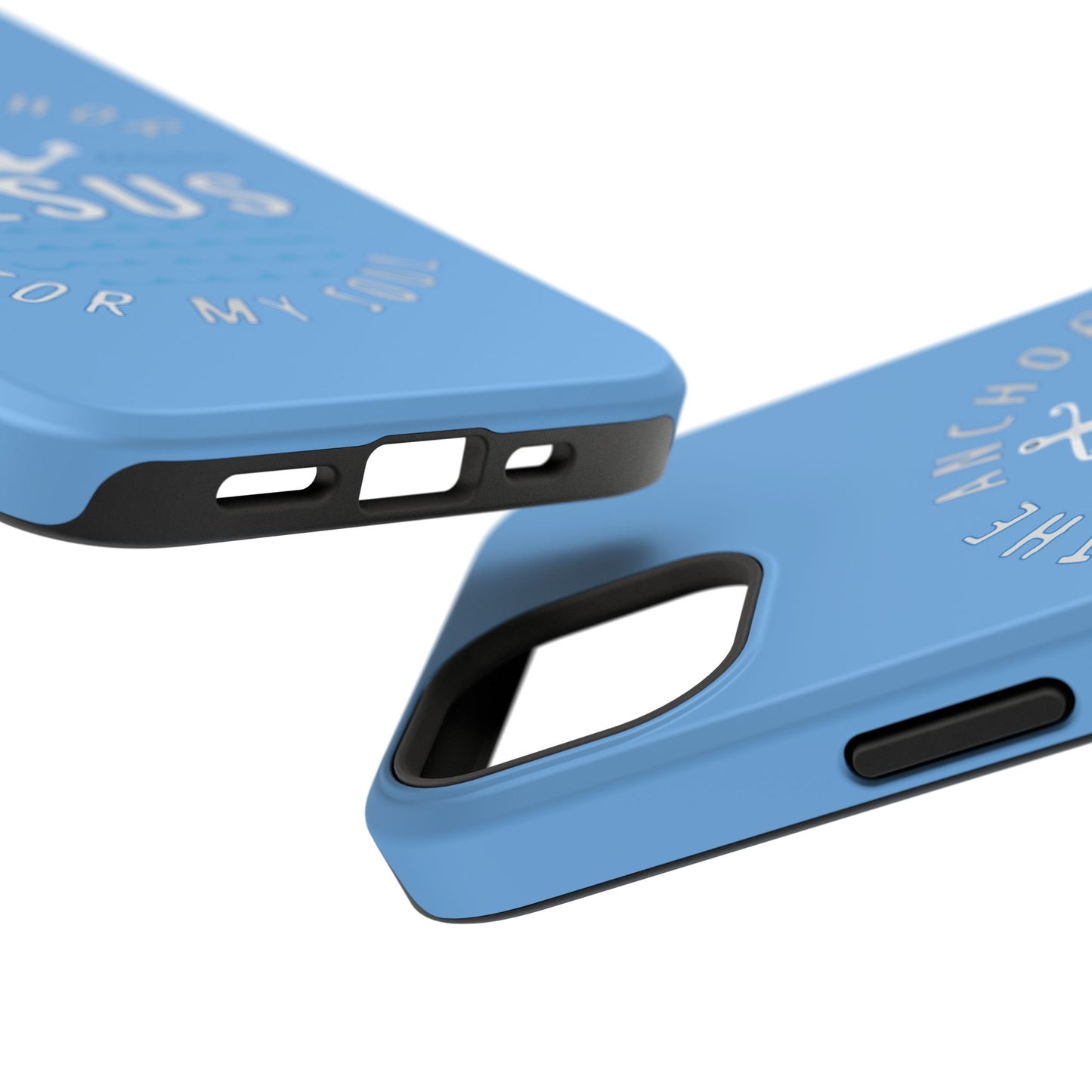 Jesus Anchor Phone Case, Christian Tech Accessories, Inspirational Gifts, Unique Phone Covers, Faith-Based Decor
