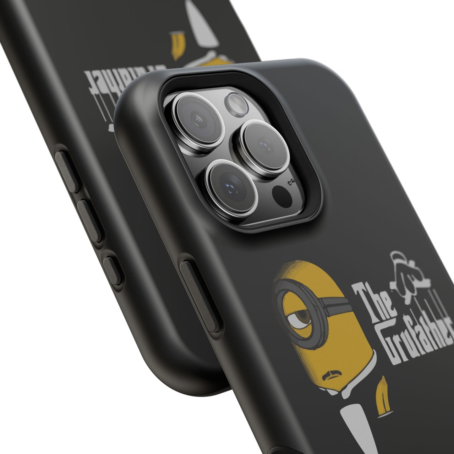 Magnetic Tough Cases: The Gruffather Phone Cover, Gift for Minions Fans, Unique Cell Phone Case, Durable Protective Case, Fun Cartoon Design