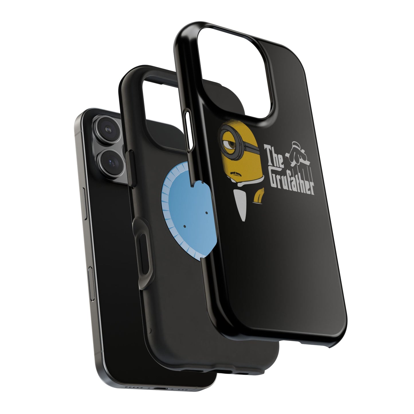 Magnetic Tough Cases: The Gruffather Phone Cover, Gift for Minions Fans, Unique Cell Phone Case, Durable Protective Case, Fun Cartoon Design