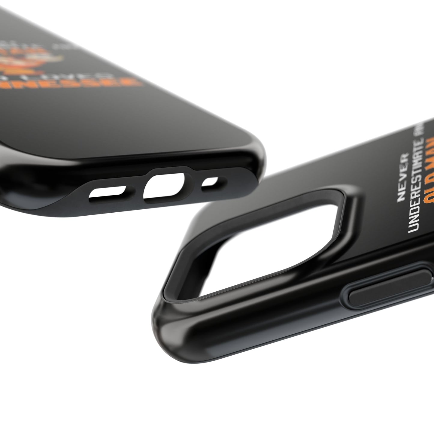 Tough Phone Case, Old Man Who Loves Tennessee, Gift for Grandpa, Tennessee Pride, Men's Accessories, Father's Day, Custom Cases