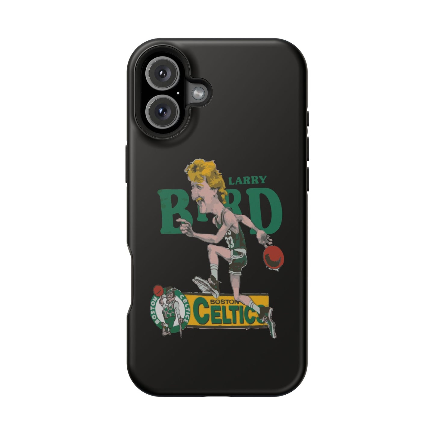 Larry Bird Impact-Resistant Phone Case, Sports Fan Gift, Basketball Accessories, Celtics Merchandise, Unique Phone Cover
