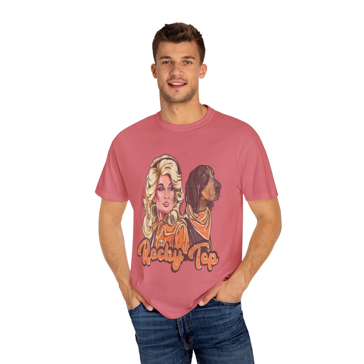 Rocky Top Retro T-Shirt, Dog Lover Tee, Vintage Country Shirt, Music Festival Apparel, Unique Gift for Pet Owners