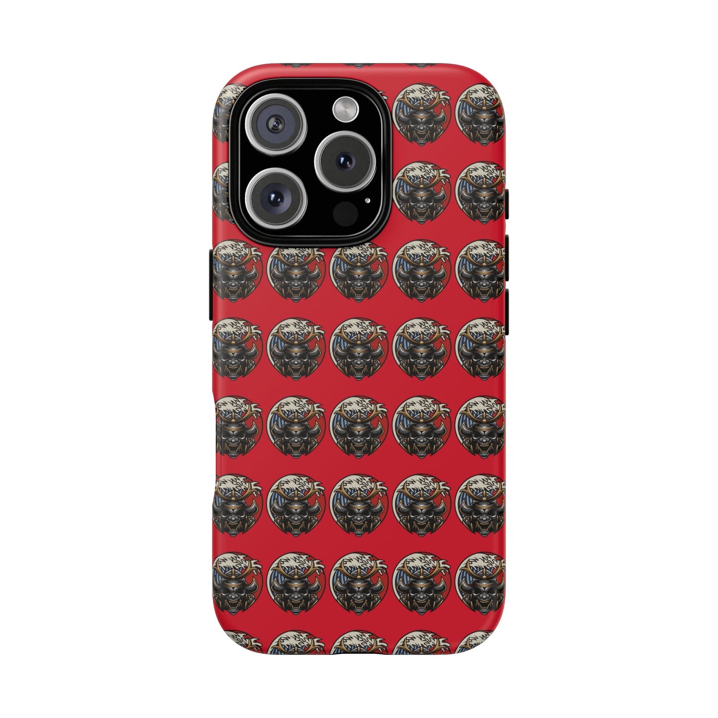 Bold Phone Case, Tough Phone Cover, Red Phone Protector, Unique Gift for Him/Her, Trendy Tech Accessory