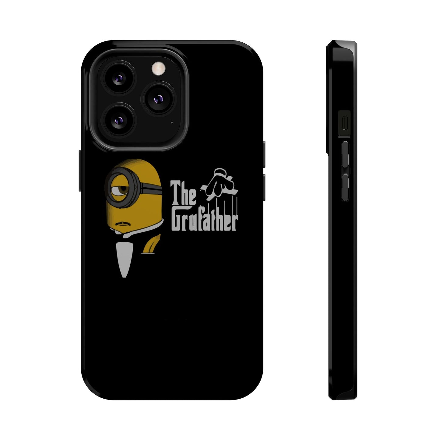 Magnetic Tough Cases: The Gruffather Phone Cover, Gift for Minions Fans, Unique Cell Phone Case, Durable Protective Case, Fun Cartoon Design