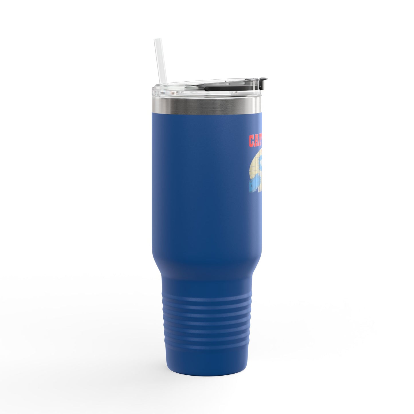Adventure-Ready Insulated Travel Mug - 40oz with 'Captured' Design