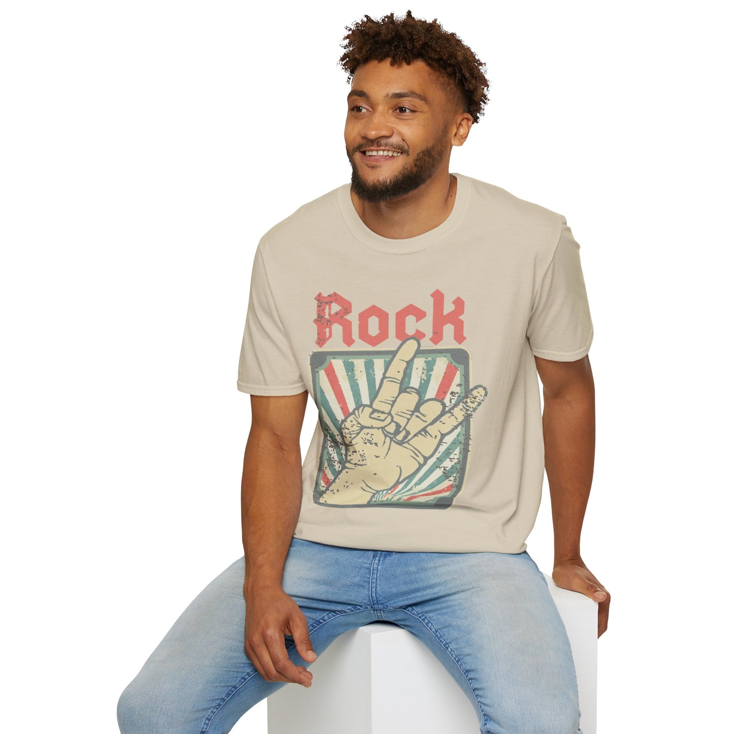 Rock On Unisex T-Shirt - Music Lover Gift, Concert Wear, Casual Style, Graphic Tee, Rock n Roll Apparel