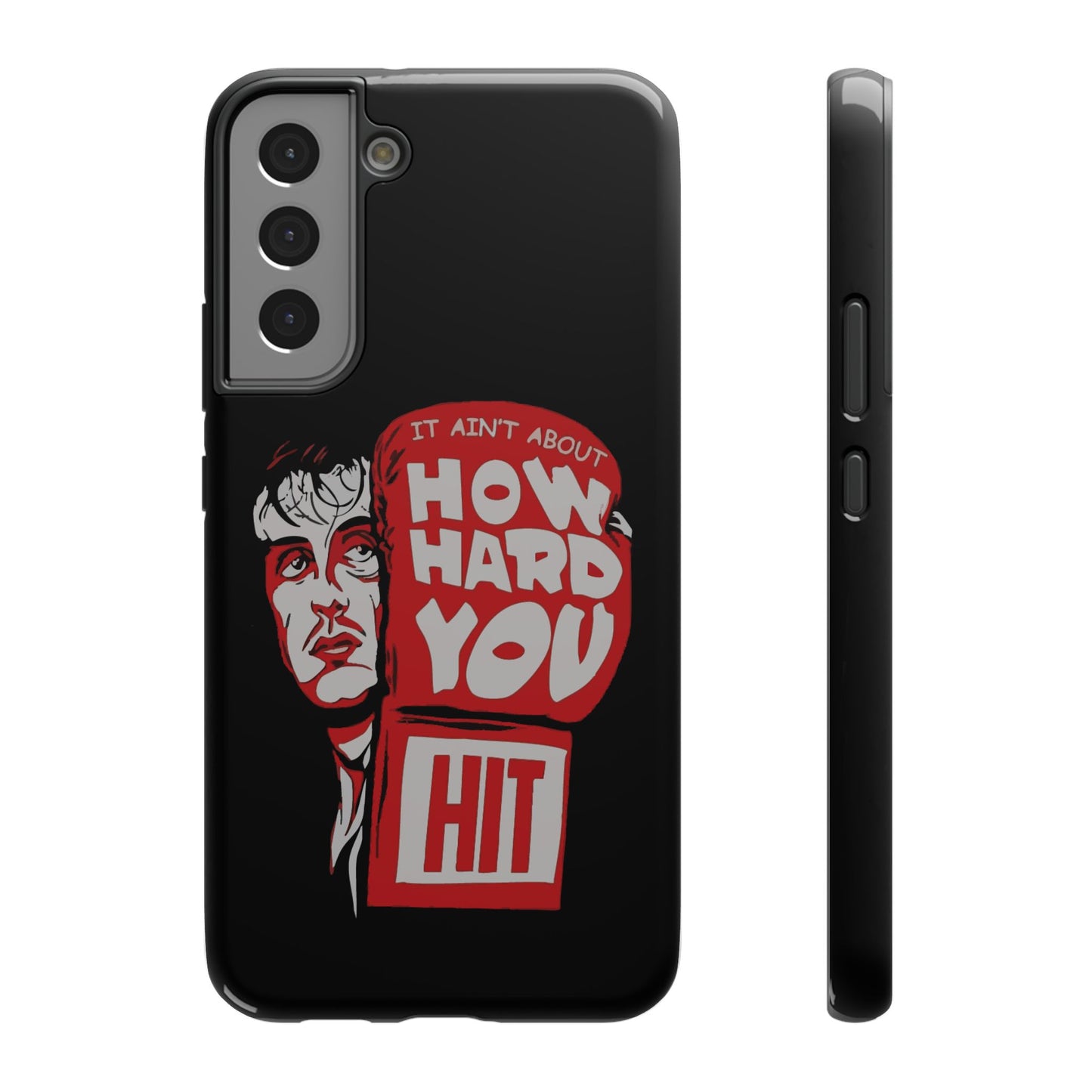 Impact-Resistant Phone Case, Rugged Smartphone Cover, Tough Phone Protection, Inspirational Gift, Motivational Tech Accessory