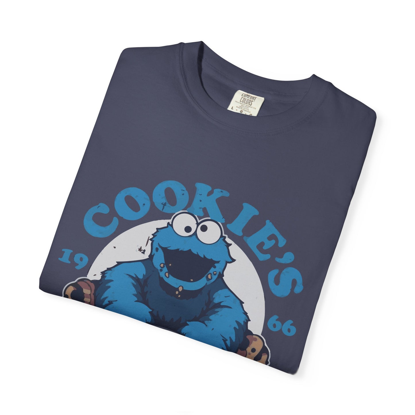 Cookie Monster Inspired Unisex T-Shirt, Fun Gift for Gamers, Casual Wear, Birthday Gift, Kitchen & Gym Motivation