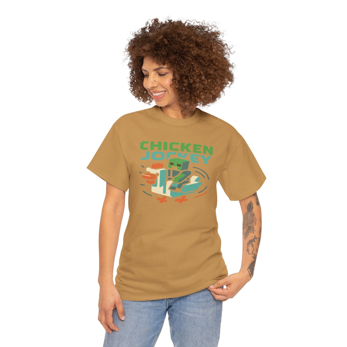 Chicken Jockey Minecraft T-shirt