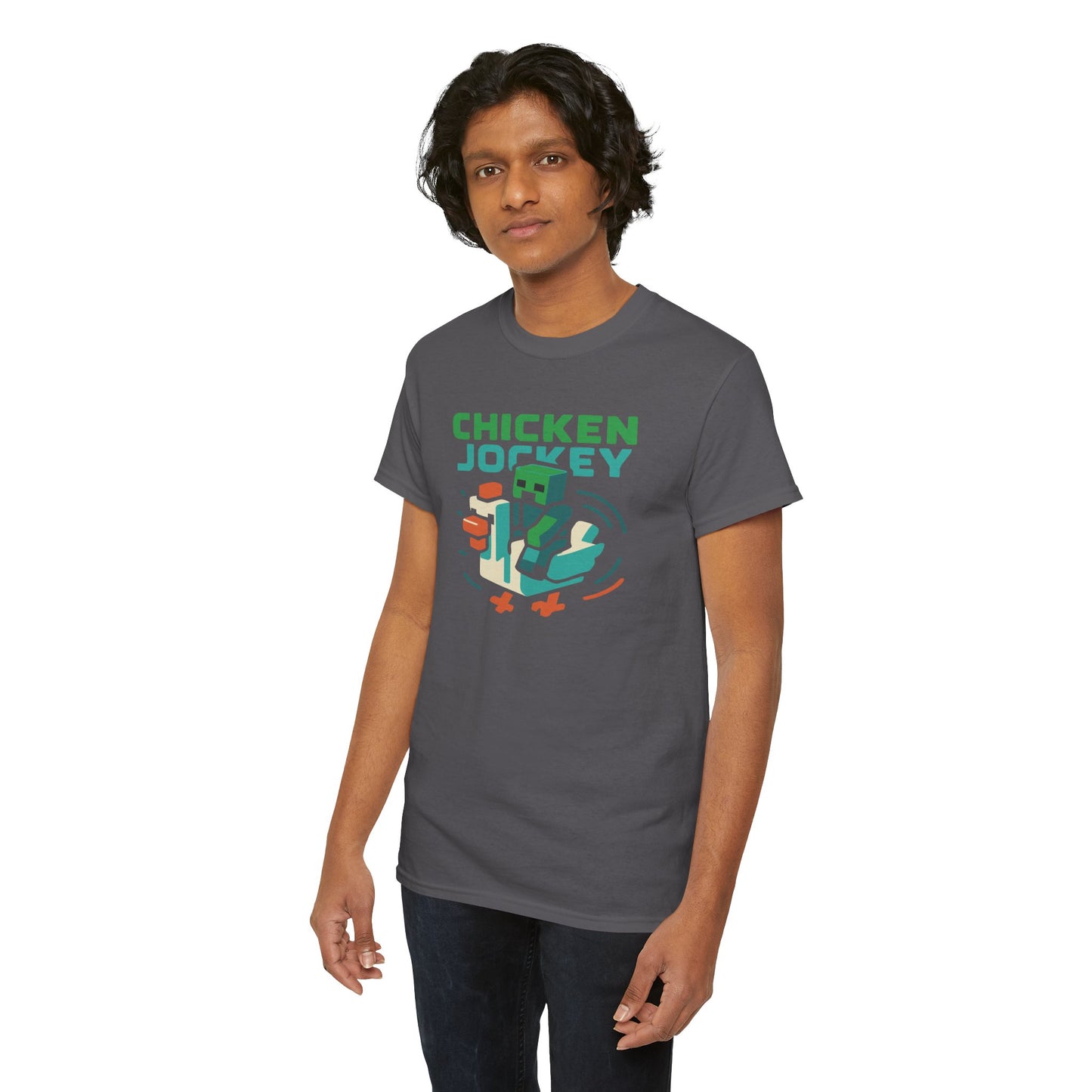 Chicken Jockey Minecraft T-shirt