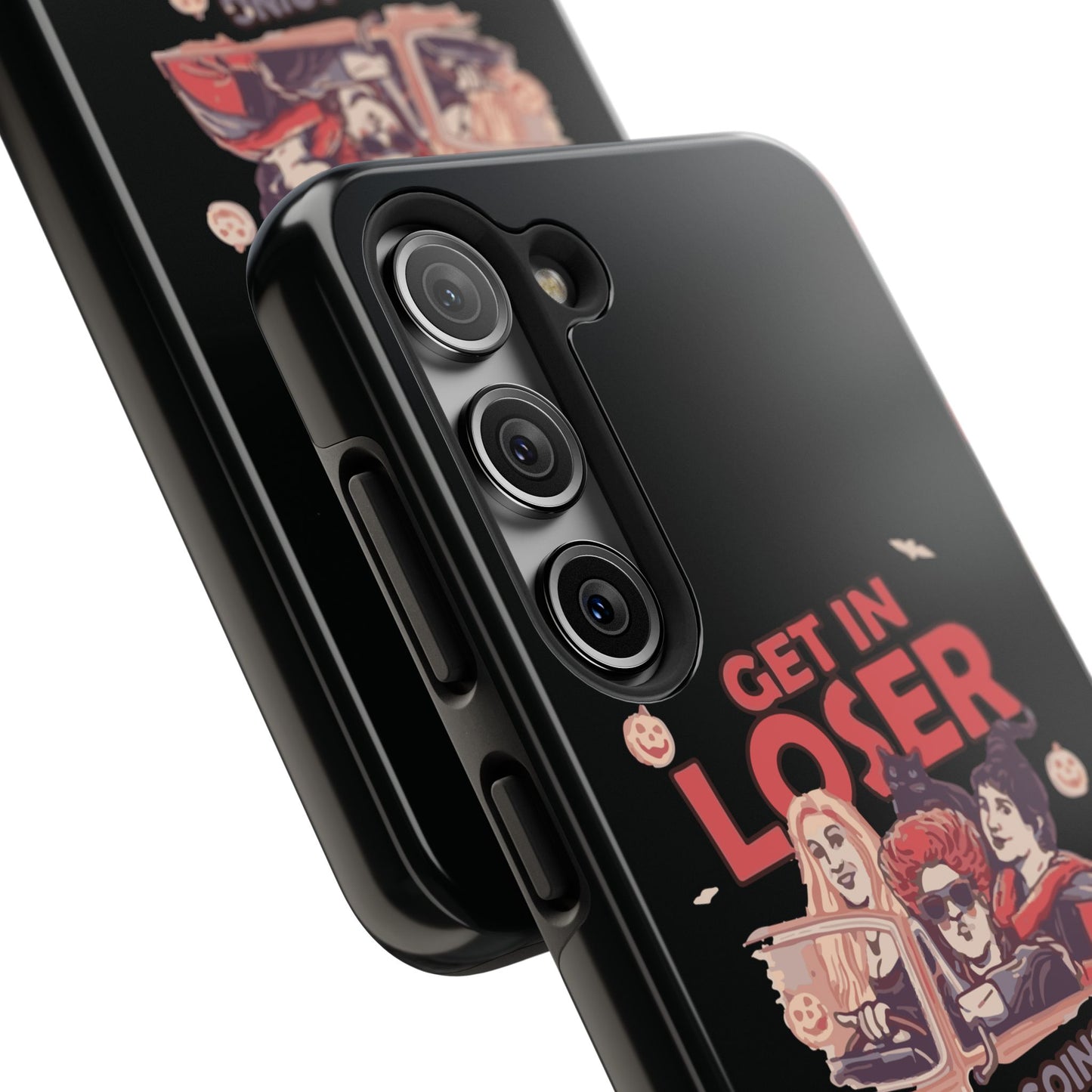 Witchy Tough Phone Case - Get in Loser Design, Halloween Gift, Spooky Style, Kawaii Aesthetic, Cell Phone Cover