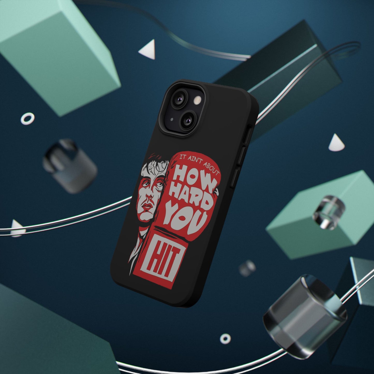 Impact-Resistant Phone Case, Rugged Smartphone Cover, Tough Phone Protection, Inspirational Gift, Motivational Tech Accessory