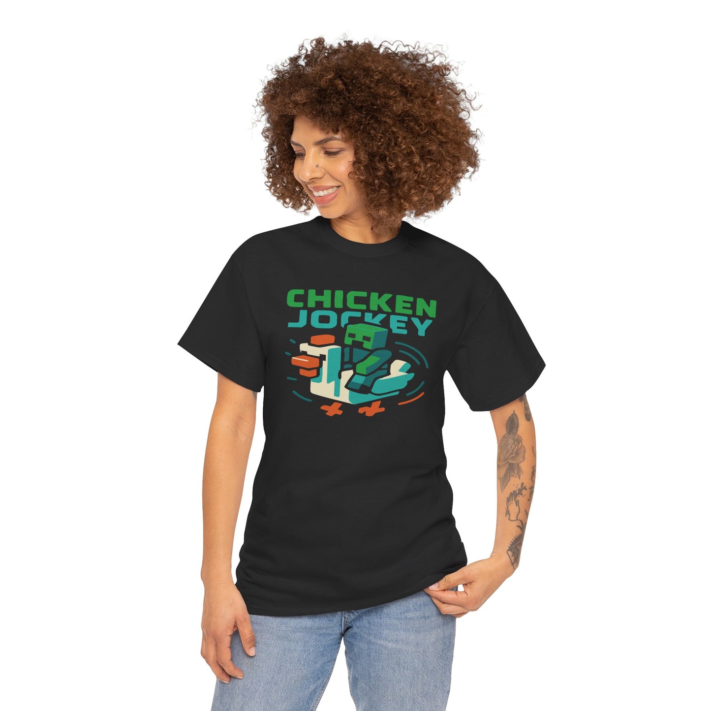 Chicken Jockey Minecraft T-shirt