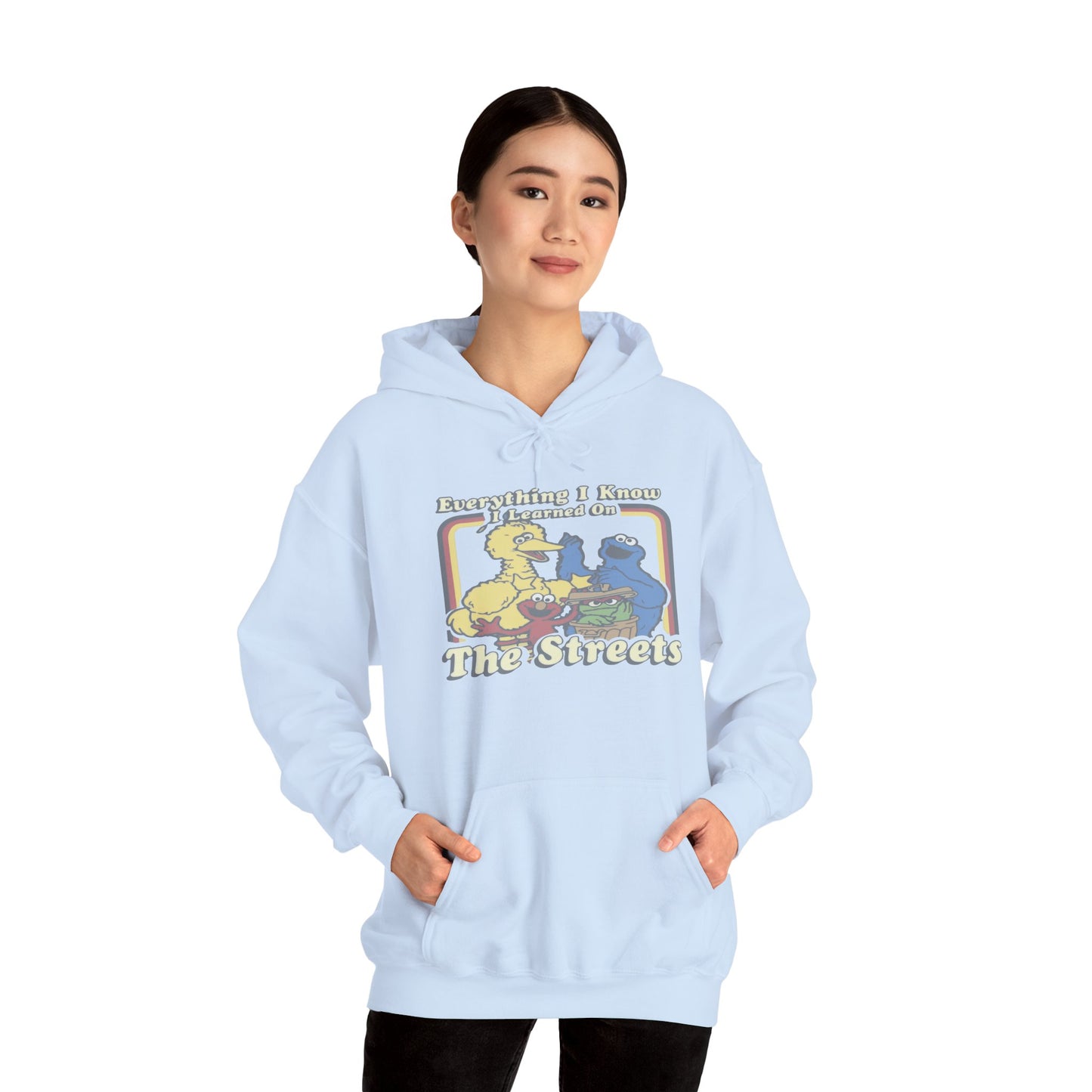 Vintage Street Art Hoodie - Cozy Unisex Sweatshirt for Creative Souls, Outdoor Relaxation, Casual Hangouts