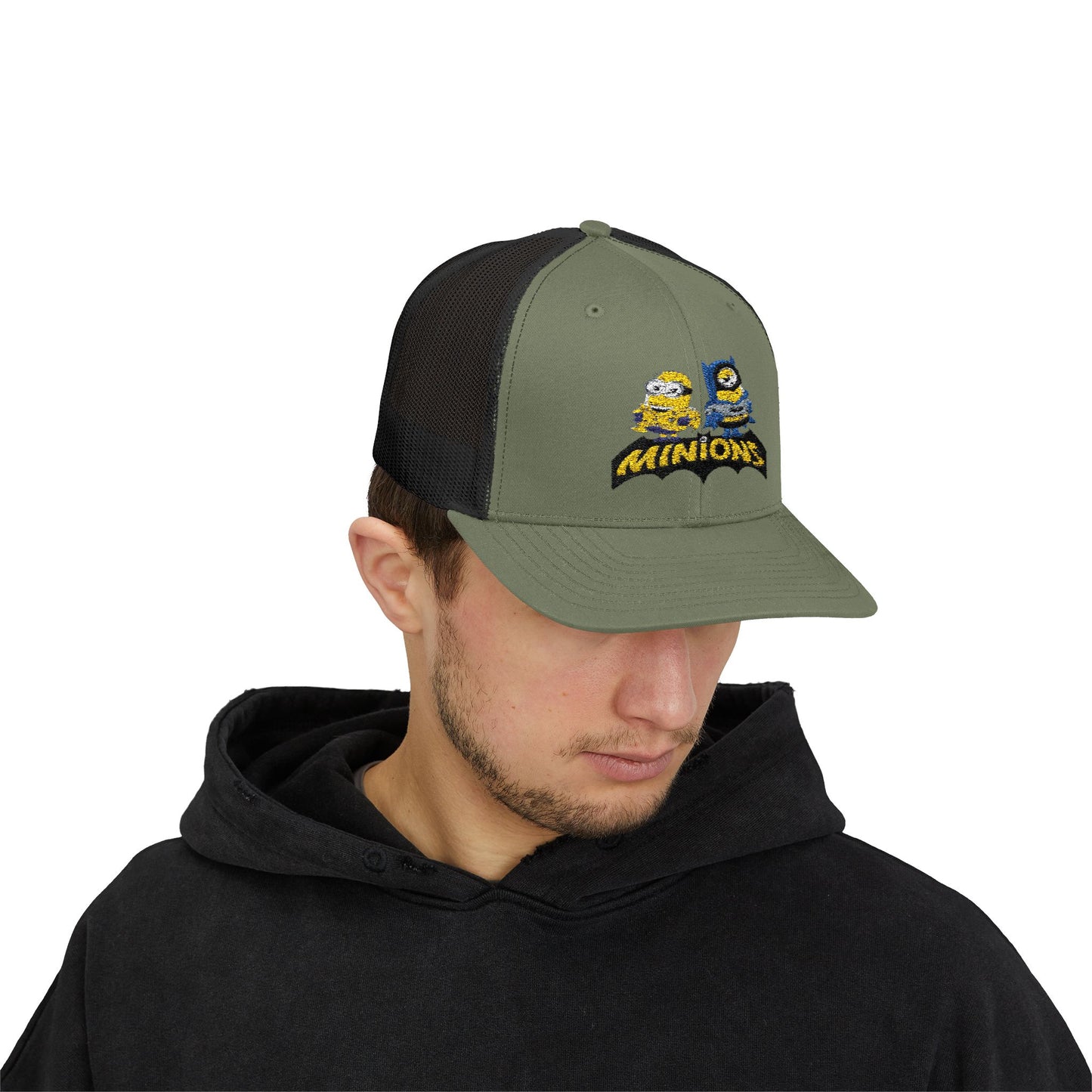 Minions Batman Parody Snapback Cap