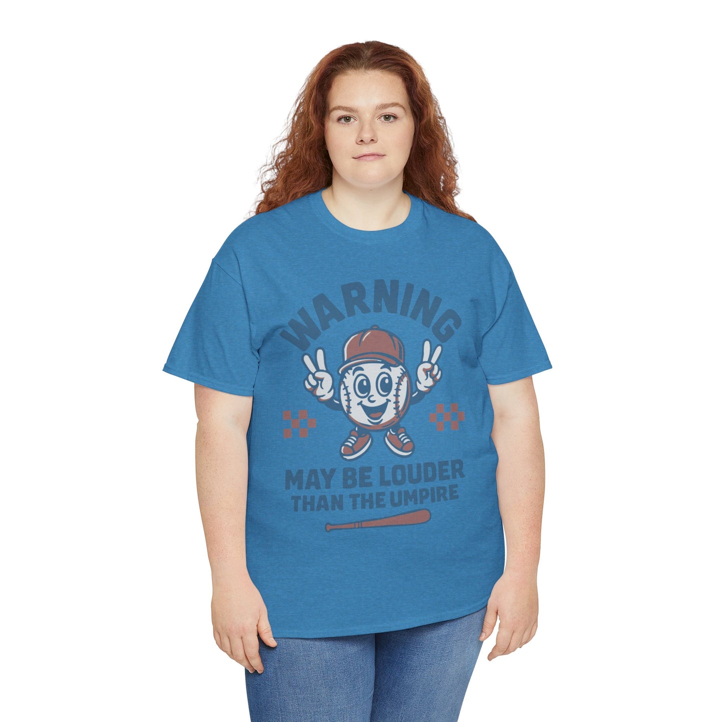 Warning T-Shirt, Fun Umpire Tee, Unique Sports Gift, Casual Wear, Perfect for Baseball Fans