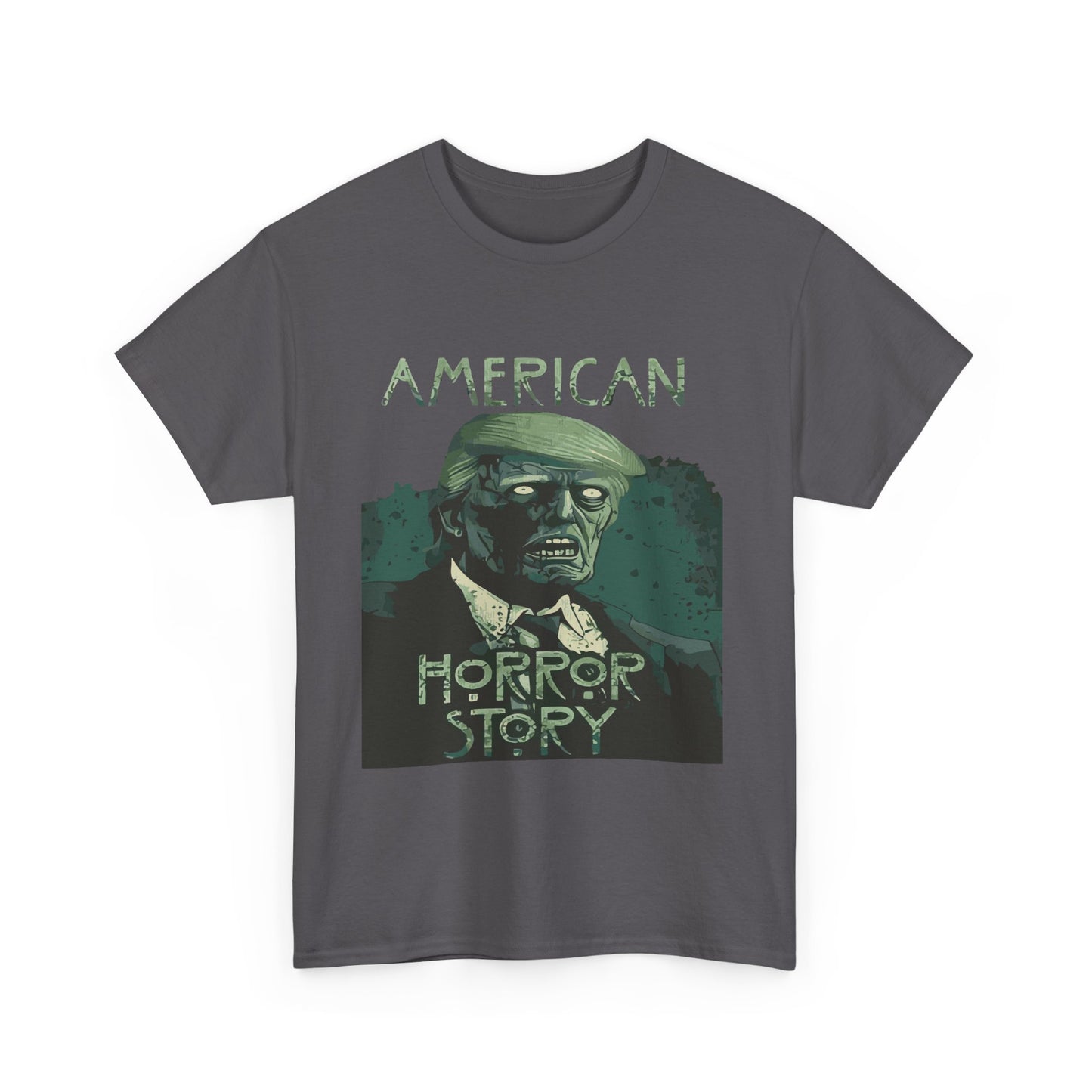 American Horror Story Unisex Heavy Cotton Tee, Horror Fan Gift, Graphic Tee, Halloween Costume, TV Show Merch