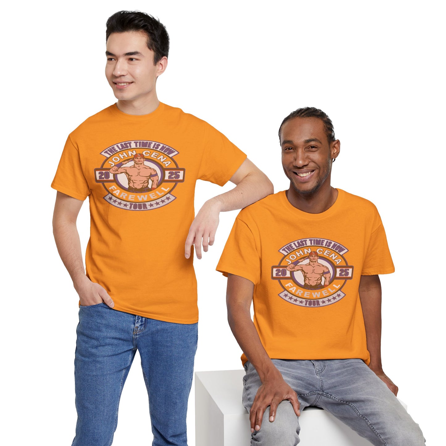 Wrestling Tribute Tee, John Cena Farewell Shirt, Unisex Graphic Tee, Fan Merchandise, Gift for Sports Lovers