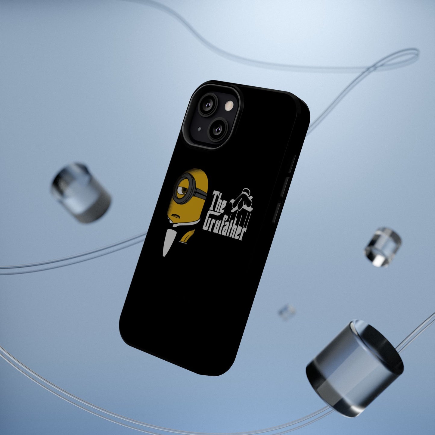 Magnetic Tough Cases: The Gruffather Phone Cover, Gift for Minions Fans, Unique Cell Phone Case, Durable Protective Case, Fun Cartoon Design