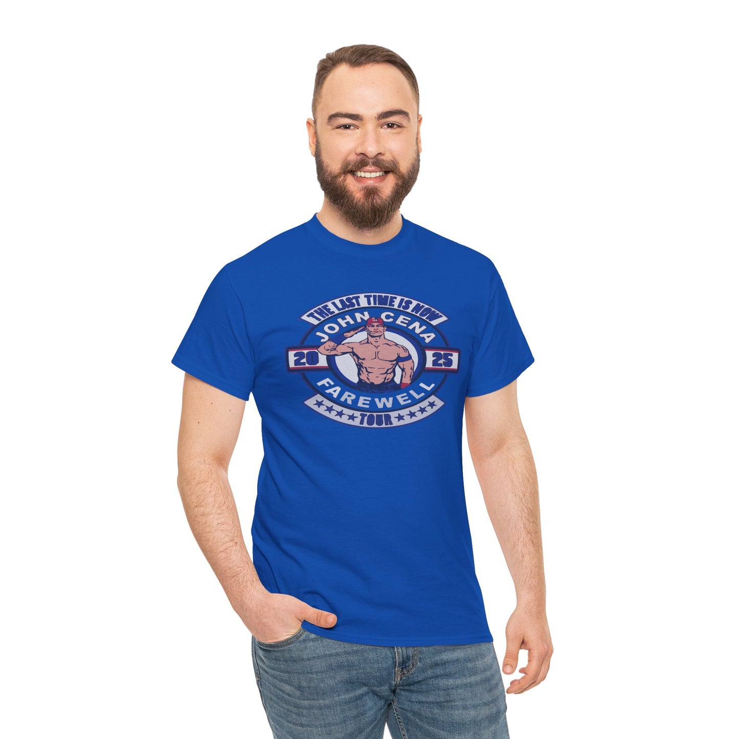 Wrestling Tribute Tee, John Cena Farewell Shirt, Unisex Graphic Tee, Fan Merchandise, Gift for Sports Lovers