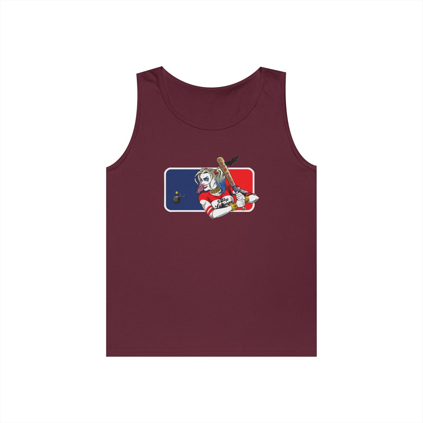 Harley Quinn Unisex Tank Top - DC MLB Summer Wear