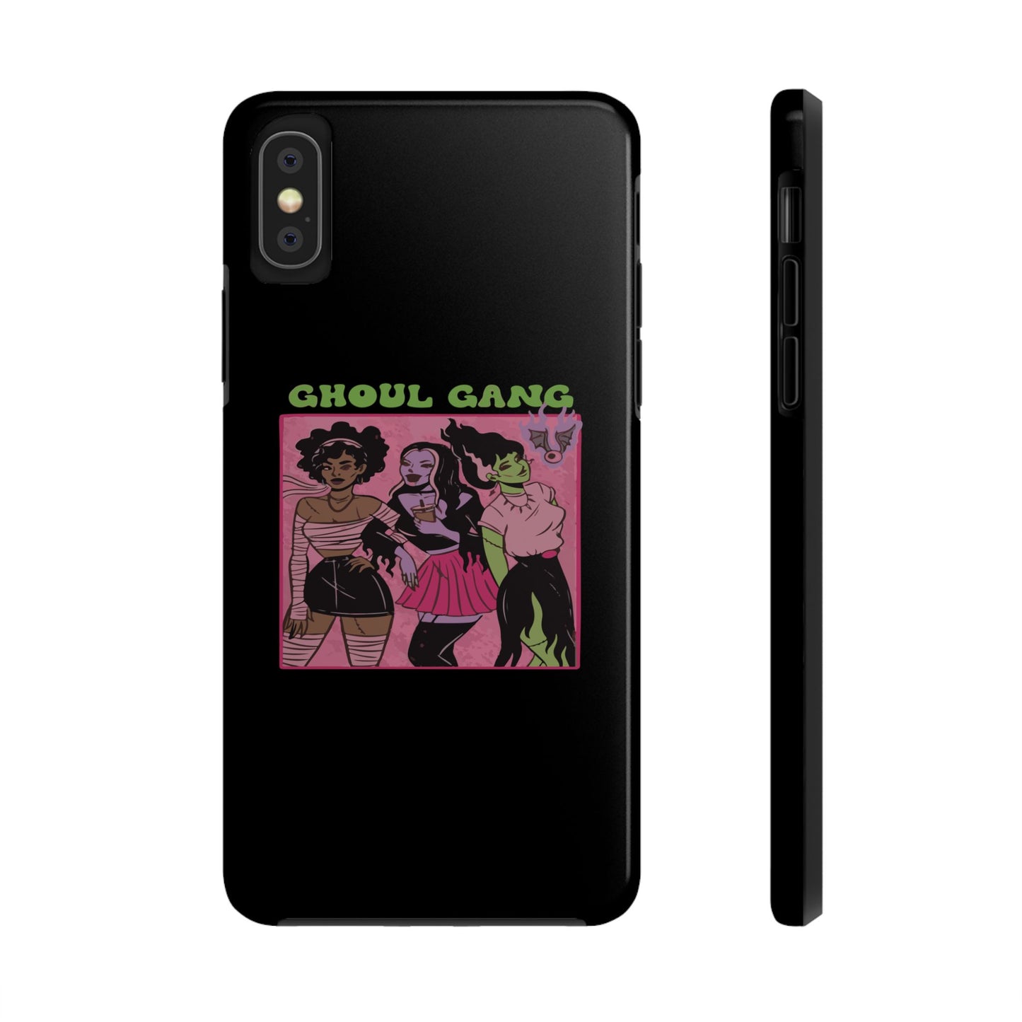 Ghoul Gang Tough Phone Cases | Unique Halloween Phone Cover, Cute Protective Case, Trendy Gift for Goth Fans, Spooky Style Accessory