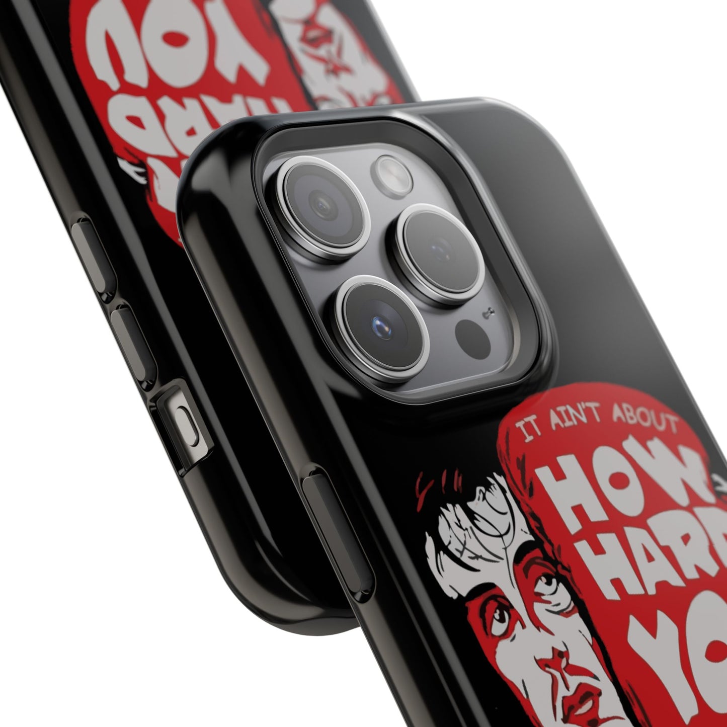 Impact-Resistant Phone Case, Rugged Smartphone Cover, Tough Phone Protection, Inspirational Gift, Motivational Tech Accessory