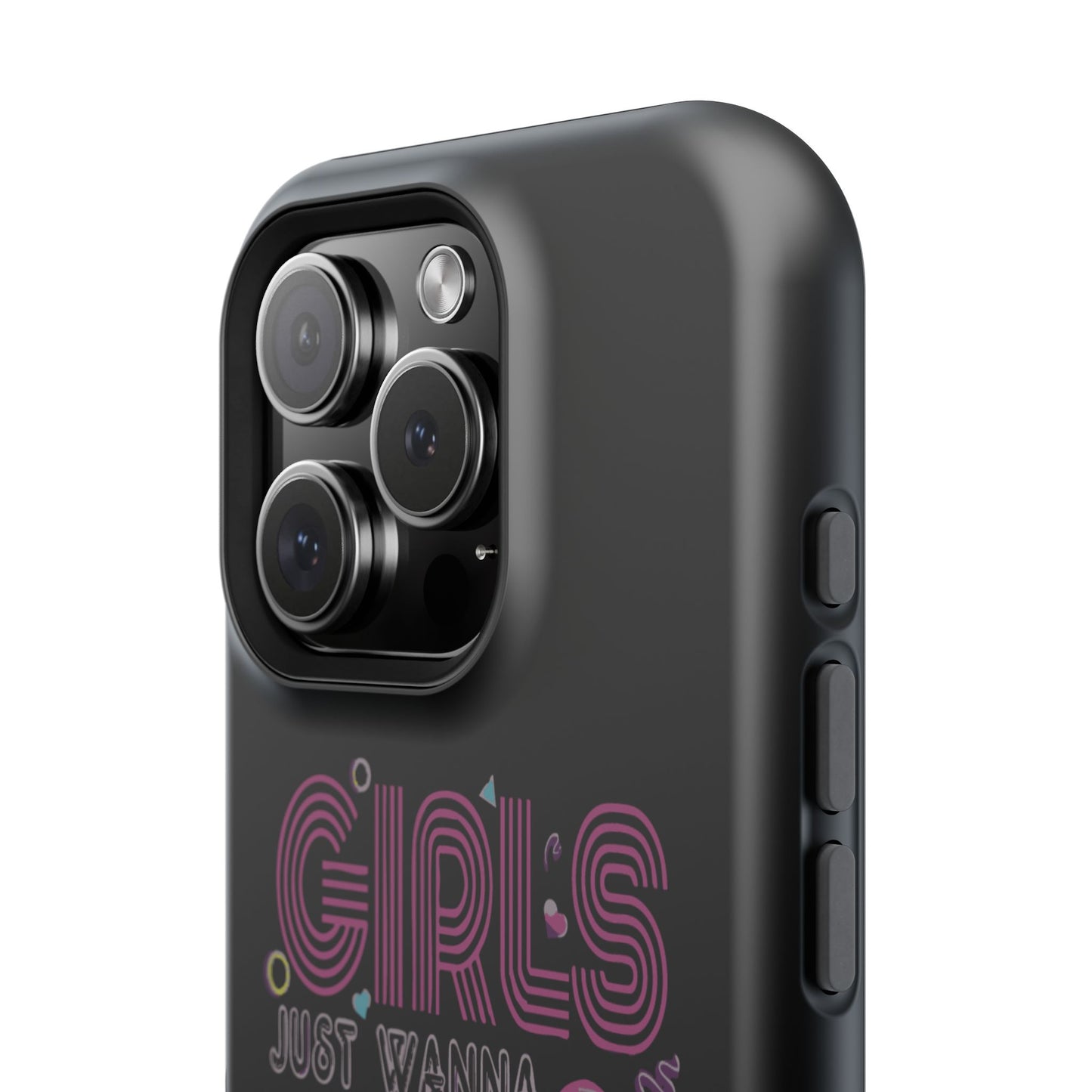Fun Vibe Phone Case - Girls Just Wanna Have Fun Cell Case, Impact-Resistant Cover, Gift for Teens, Birthday Party Accessory, Trendy Tech