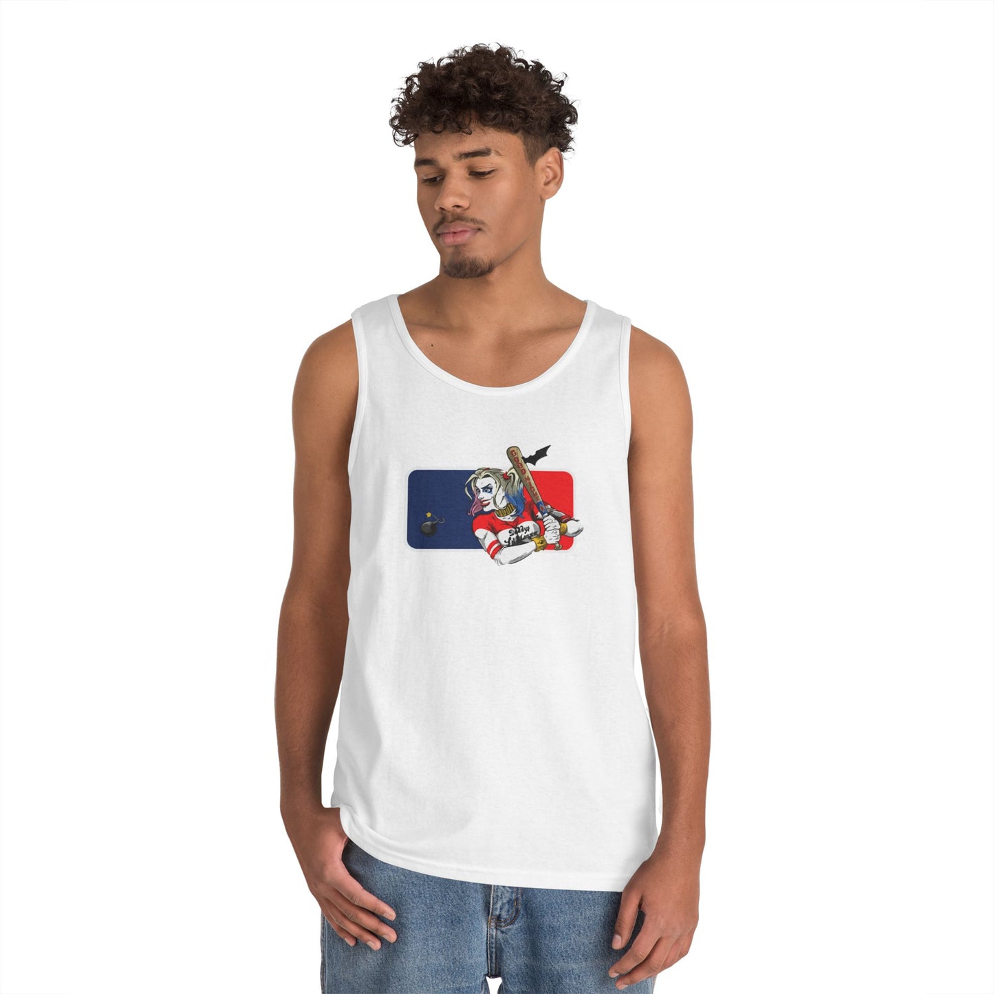 Harley Quinn Unisex Tank Top - DC MLB Summer Wear