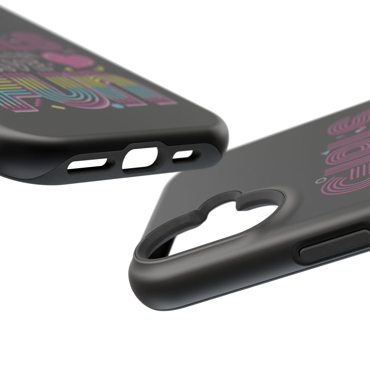 Fun Vibe Phone Case - Girls Just Wanna Have Fun Cell Case, Impact-Resistant Cover, Gift for Teens, Birthday Party Accessory, Trendy Tech