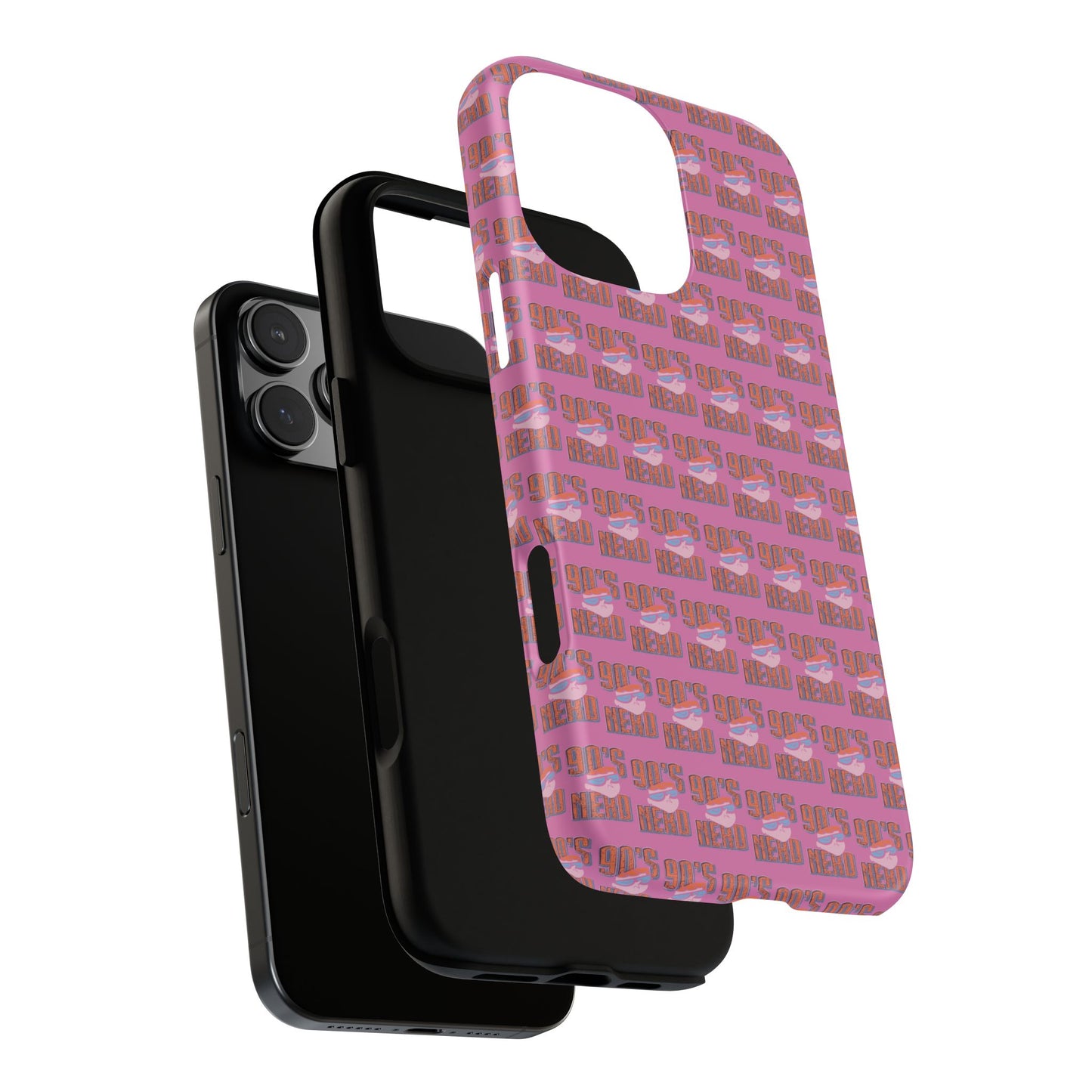 90s Vibe Phone Case, Retro Tough Cases, Gift for Nostalgia Lovers, Durable Phone Covers, 90s Themed Accessories