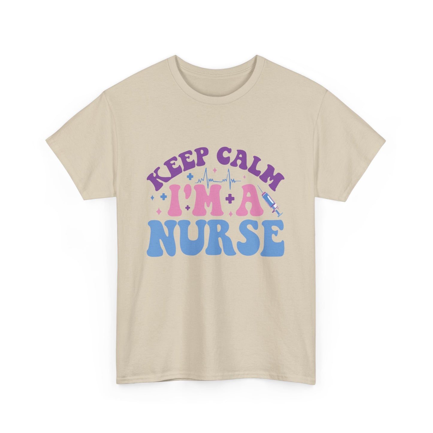 Nurse Appreciation Heavy Cotton Tee, Funny Nurse Gift, Medical Humor Shirt, Nurse Day Celebration Tee, Caregiver Outfit