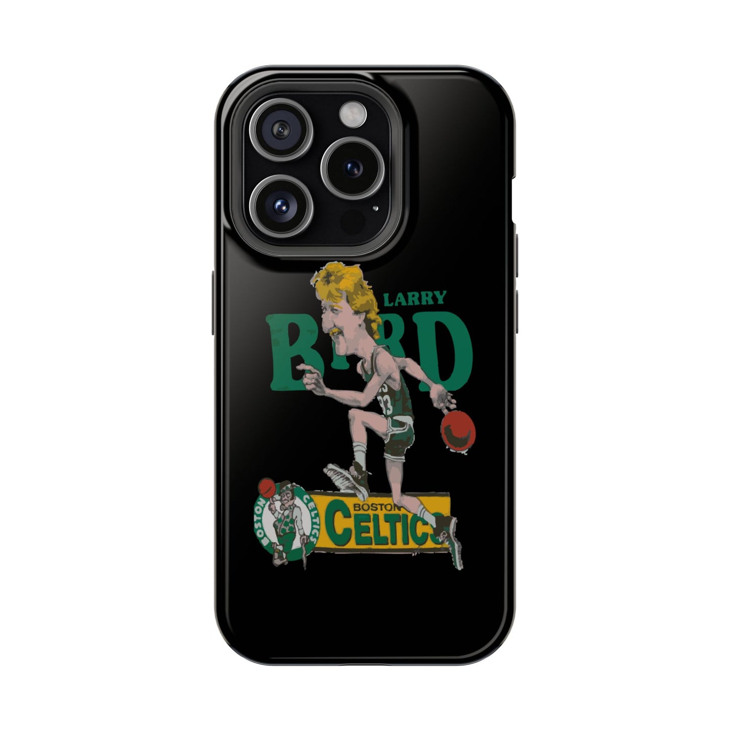 Larry Bird Impact-Resistant Phone Case, Sports Fan Gift, Basketball Accessories, Celtics Merchandise, Unique Phone Cover