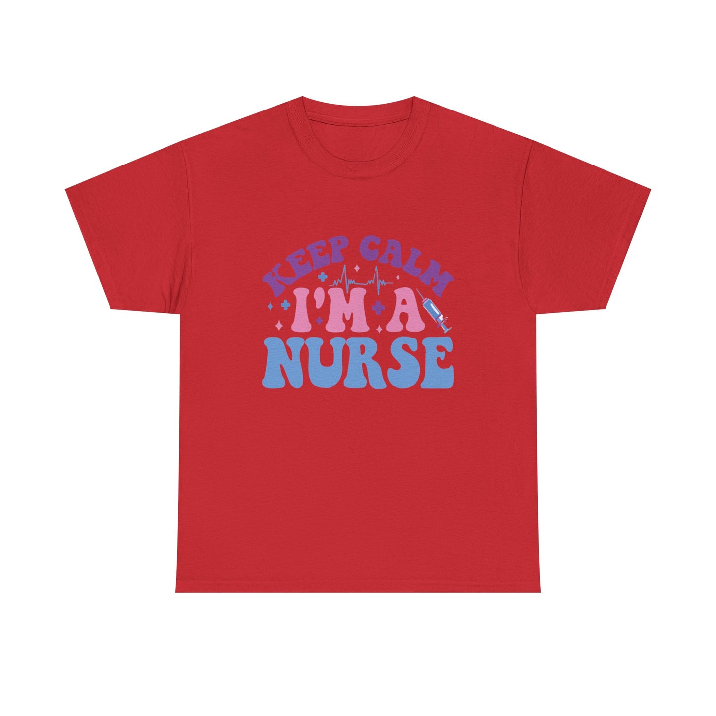 Nurse Appreciation Heavy Cotton Tee, Funny Nurse Gift, Medical Humor Shirt, Nurse Day Celebration Tee, Caregiver Outfit