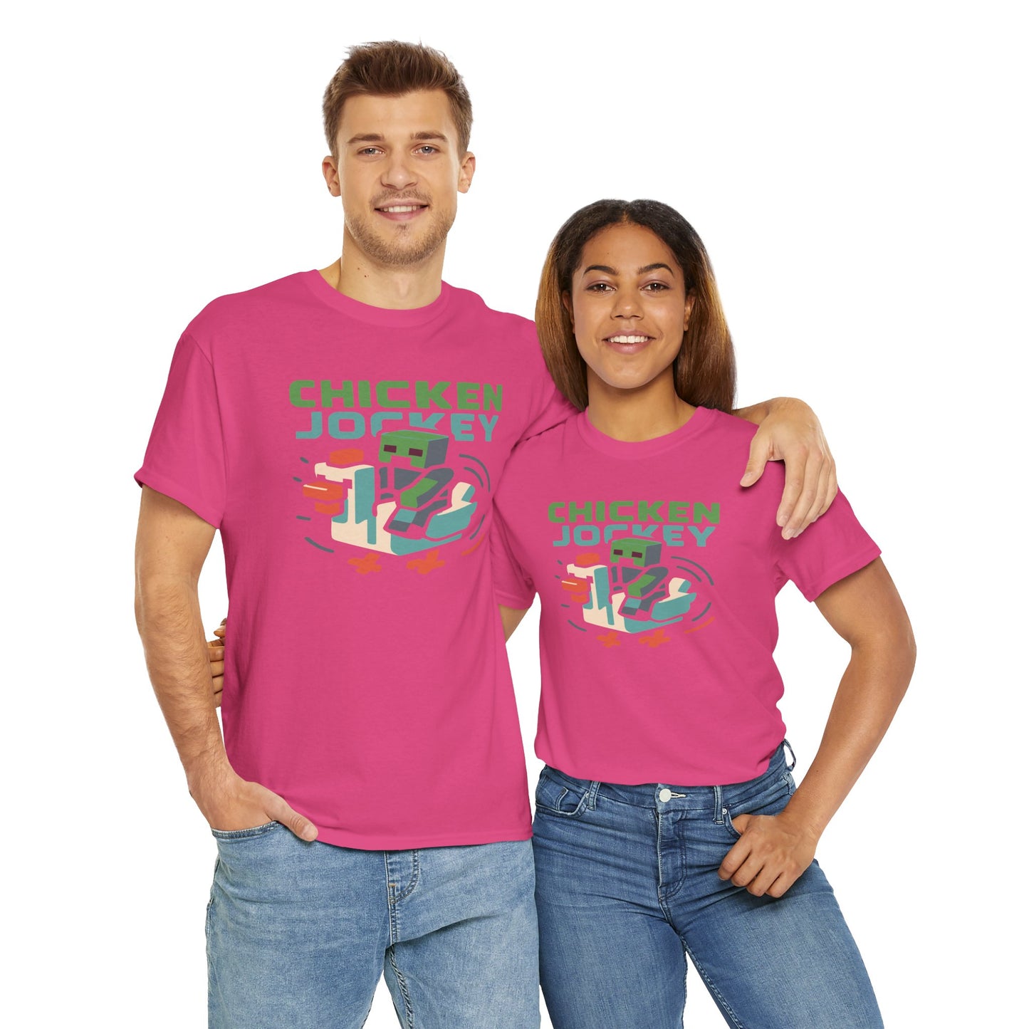 Chicken Jockey Minecraft T-shirt
