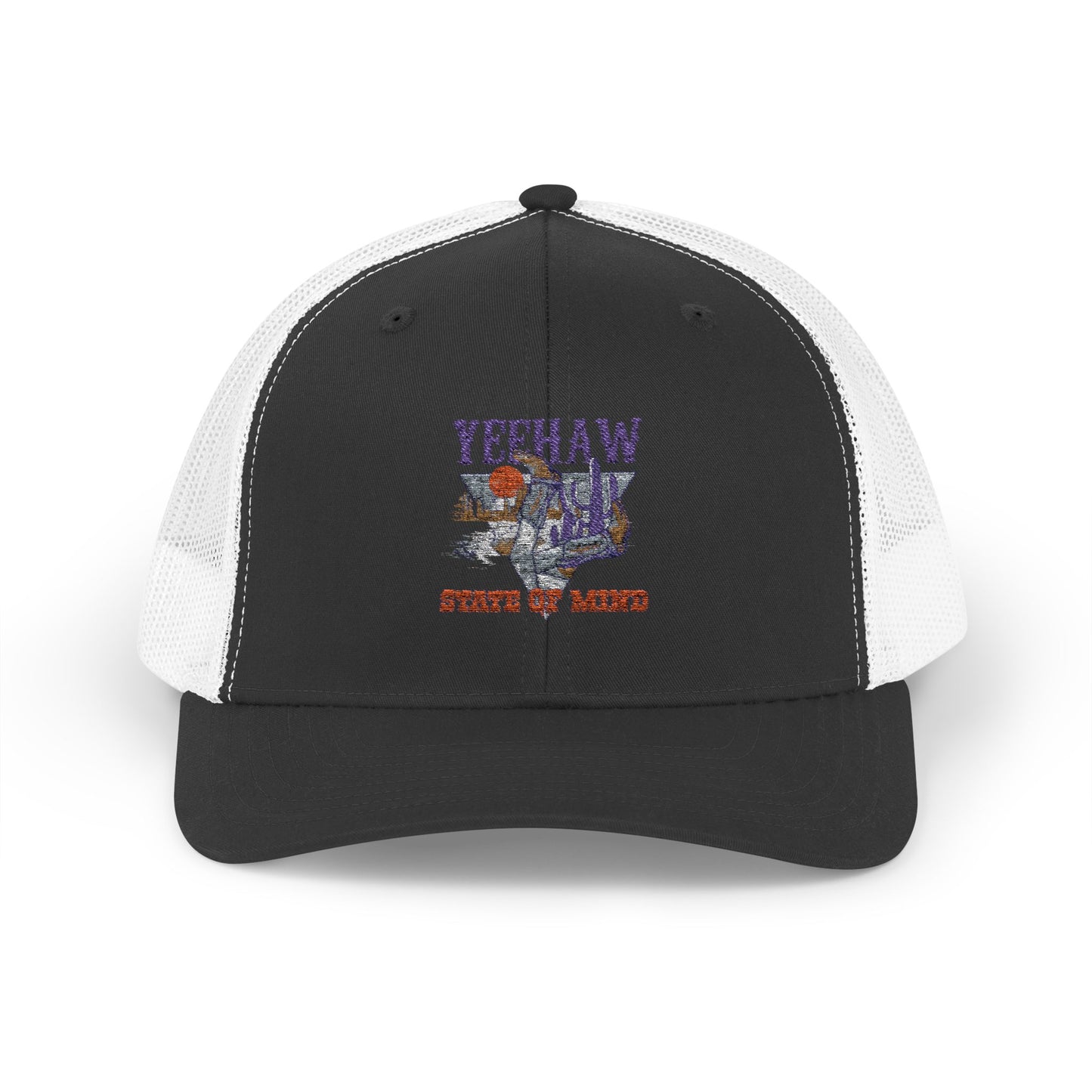 Stylish Snapback Trucker Cap - 'Tough State of Mind' Design