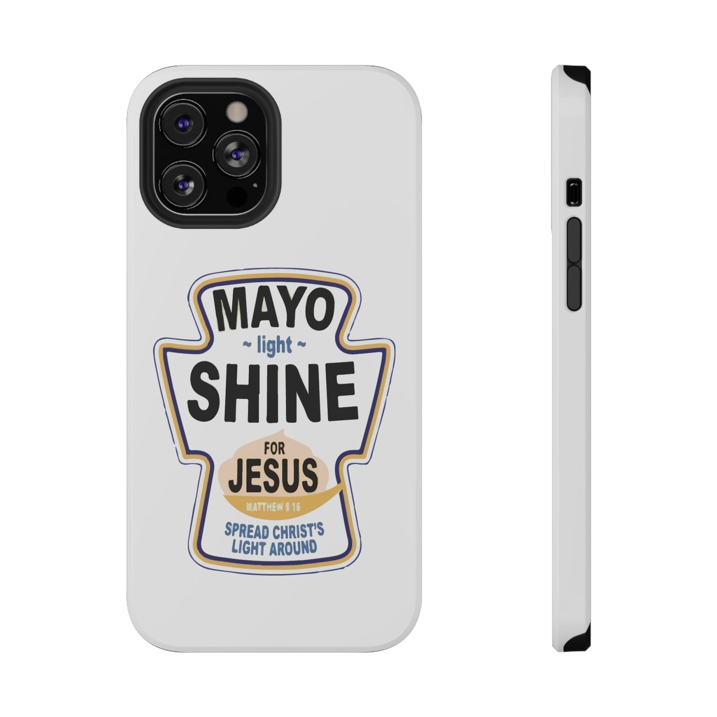 Jesus Message Impact-Resistant Case, Faith-Based Phone Cover, Inspirational Tech Accessory, Christian Gift, Bible Verse Case