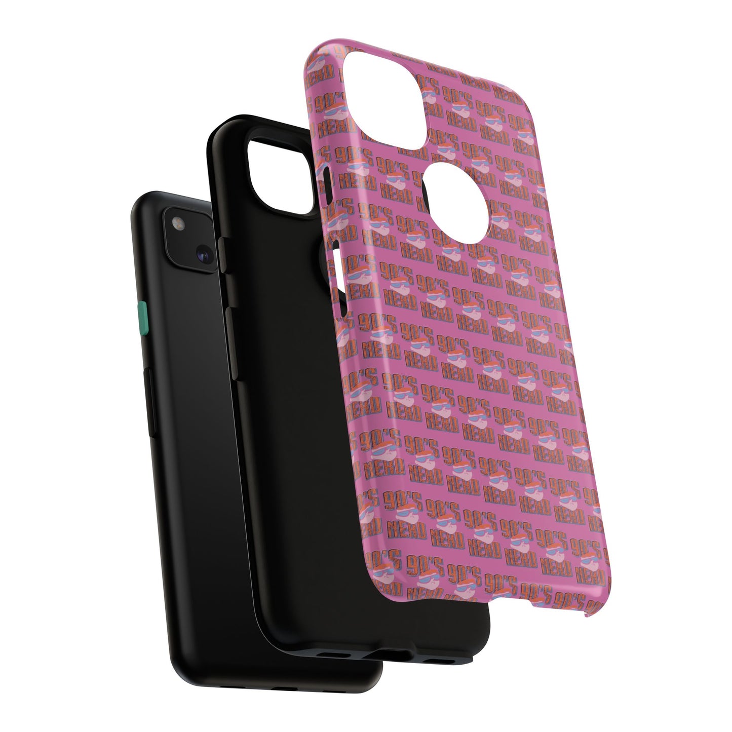 90s Vibe Phone Case, Retro Tough Cases, Gift for Nostalgia Lovers, Durable Phone Covers, 90s Themed Accessories
