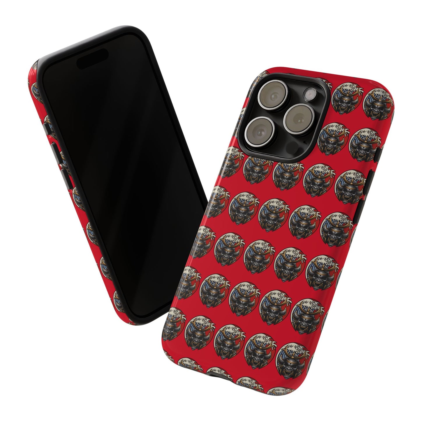Bold Phone Case, Tough Phone Cover, Red Phone Protector, Unique Gift for Him/Her, Trendy Tech Accessory