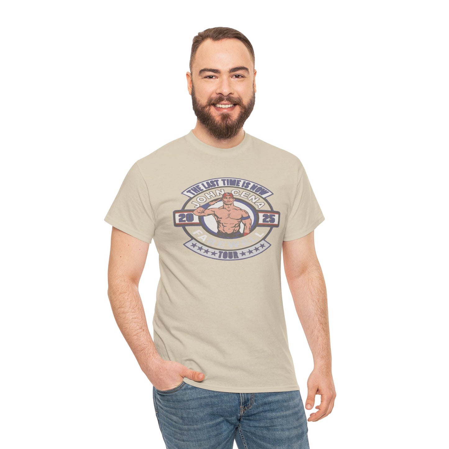 Wrestling Tribute Tee, John Cena Farewell Shirt, Unisex Graphic Tee, Fan Merchandise, Gift for Sports Lovers