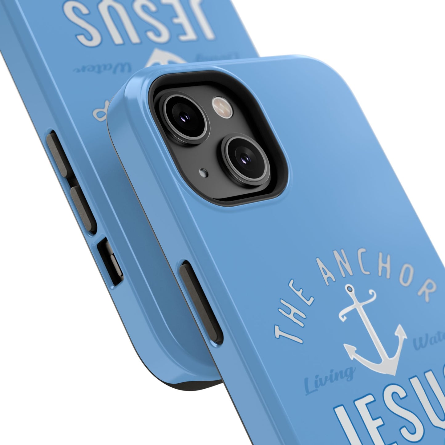 Jesus Anchor Phone Case, Christian Tech Accessories, Inspirational Gifts, Unique Phone Covers, Faith-Based Decor