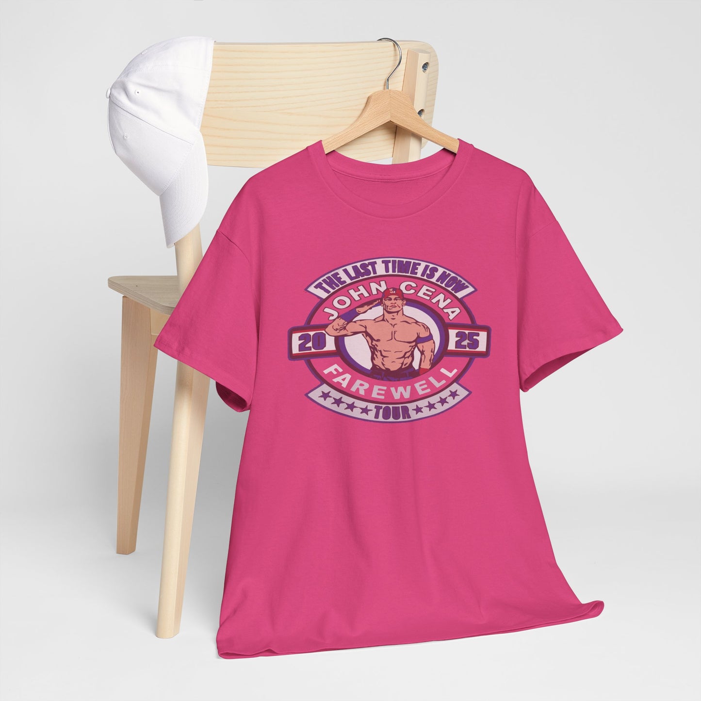 Wrestling Tribute Tee, John Cena Farewell Shirt, Unisex Graphic Tee, Fan Merchandise, Gift for Sports Lovers